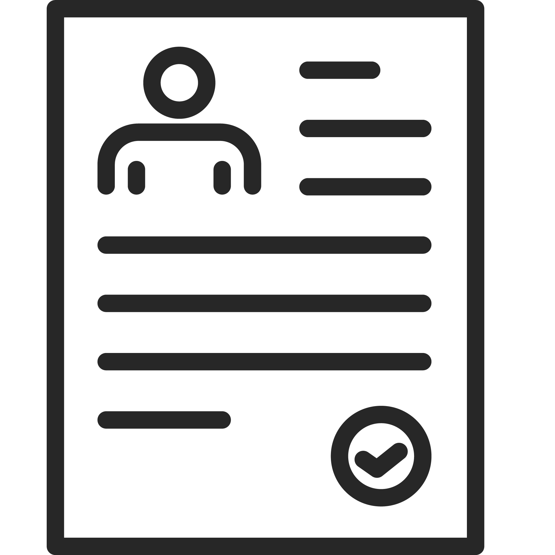 Thorough detailed interviews with accompanying profile analysis on candidates submitted for review Icon